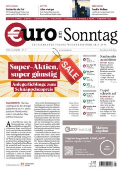 Euro am Sonntag – 29 August 2025