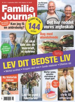 Familie Journal – 1 September 2025