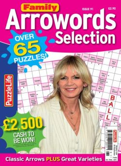 Family Arrowords Selection – August 2025