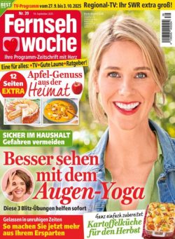 Fernsehwoche – 19 September 2025