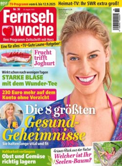 Fernsehwoche – 29 August 2025