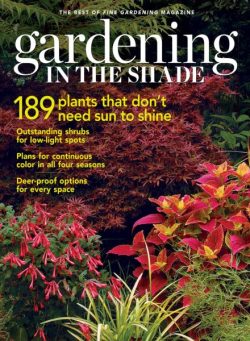 Fine Gardening – Gardening in the Shade 2022