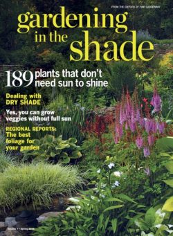 Fine Gardening – Gardening in the Shade – Spring 2015