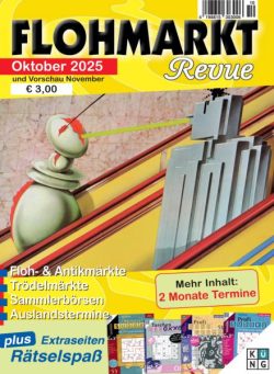 Flohmarkt Revue – Oktober 2025