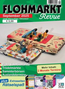 Flohmarkt Revue – September 2025