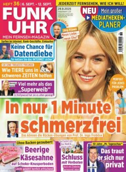 Funk Uhr – 29 August 2025