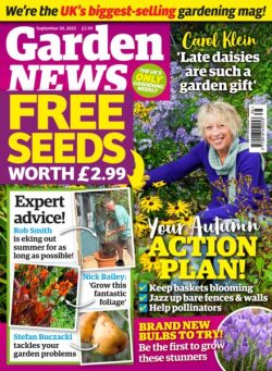 Garden News – 20 September 2025