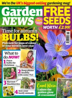 Garden News – 6 September 2025