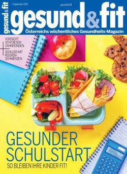 Gesund & Fit – 1 September 2025