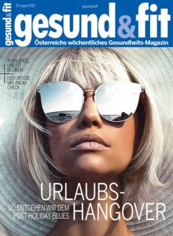 Gesund & Fit – 25 August 2025