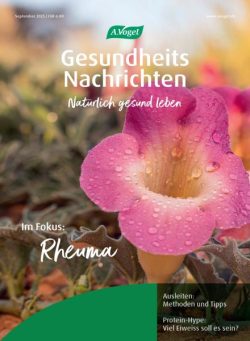 Gesundheits Nachrichten – September 2025