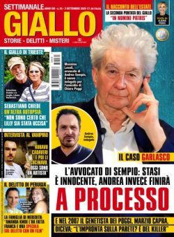 Giallo – 3 Settembre 2025