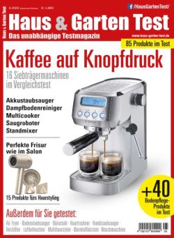 Haus & Garten Test – September-Oktober 2025