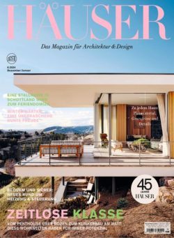 Hauser Magazin – Nr 6 Dezember 2024-Januar 2025