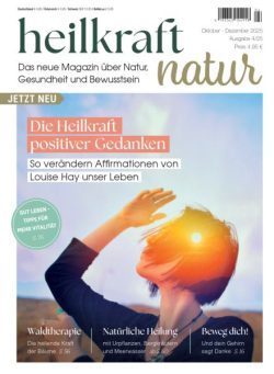 Heilkraft Natur – Oktober-Dezember 2025