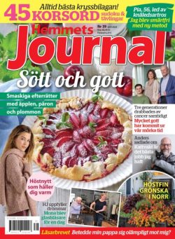 Hemmets Journal – 24 September 2025
