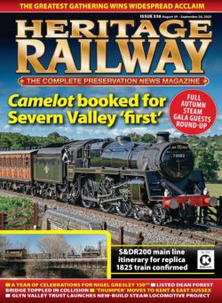 Heritage Railway – August 29 2025