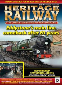 Heritage Railway – September 26 2025