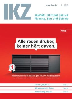 IKZ Haustechnik – Nr 9 September 2025