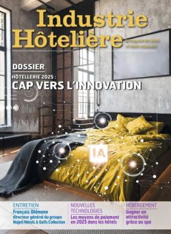 Industrie Hoteliere – Aout-Septembre 2025