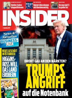 Insider Austria – 3 September 2025