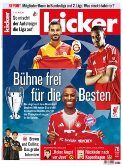 Kicker – 15 September 2025