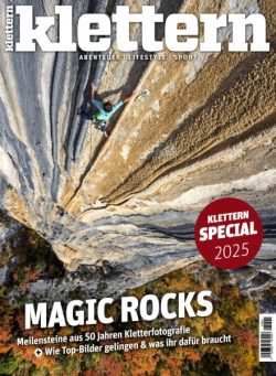 Klettern – August 2025