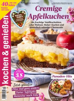 Kochen & Geniessen – August 2025
