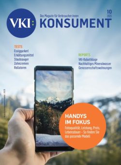 Konsument – Oktober 2025