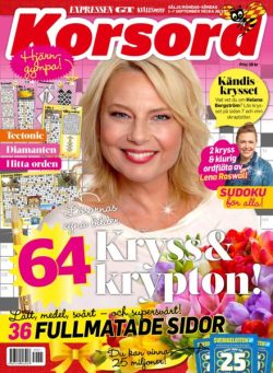 Korsord – 1 September 2025
