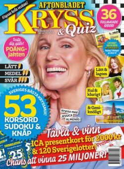 Kryss & Quiz – 1 September 2025