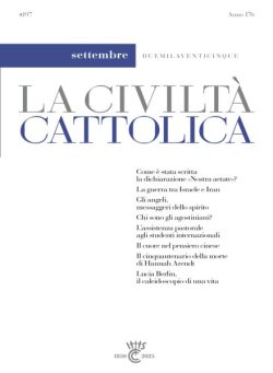 La Civilta Cattolica – Settembre 2025