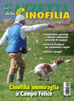 La Gazzetta Della Cinofilia Venatoria – Settembre 2025