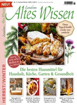 LandIDEE Altes Wissen – Herbst-Winter 2025