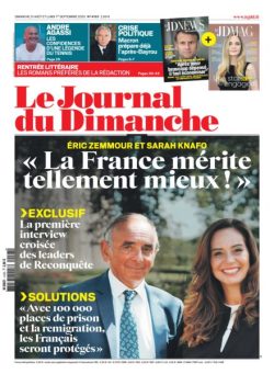 Le Journal du dimanche – 31 Aout 2025
