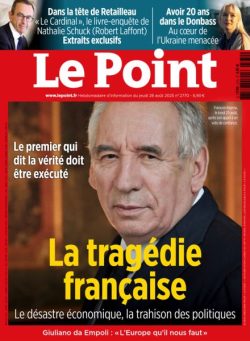 Le Point – 28 Aout 2025