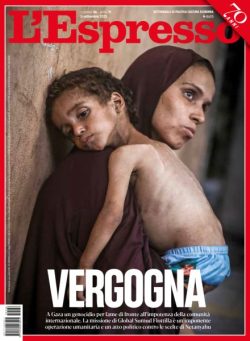 L’Espresso – 5 Settembre 2025