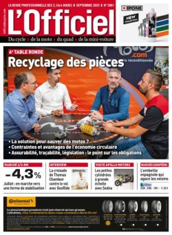 L’Officiel du Cycle – Septembre 2025