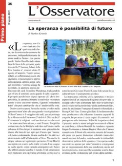L’Osservatore – 30 Agosto 2025