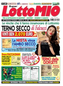 Lottomio del Giovedi – 2 Settembre 2025