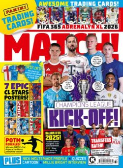 Match! – 9 September 2025
