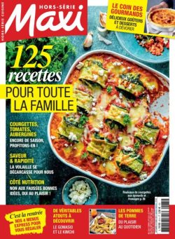 Maxi – Hors-Serie Cuisine – Septembre-Octobre 2025