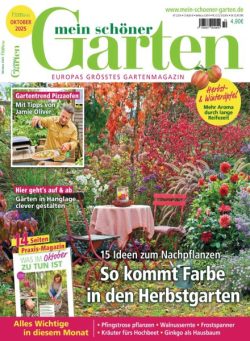 Mein schoner Garten – Oktober 2025