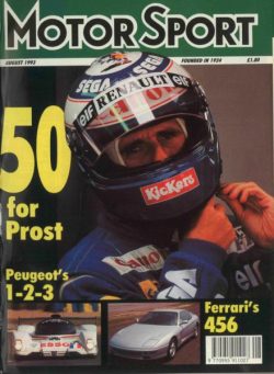 Motor Sport Magazine – August 1993