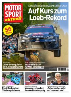 Motorsport aktuell – 16 September 2025