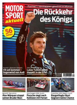 Motorsport aktuell – 9 September 2025