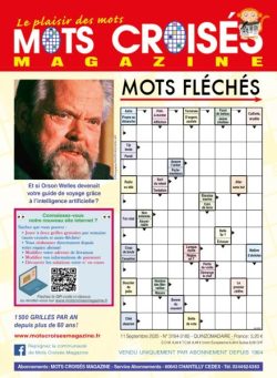 Mots Croises Magazine – 11 Septembre 2025