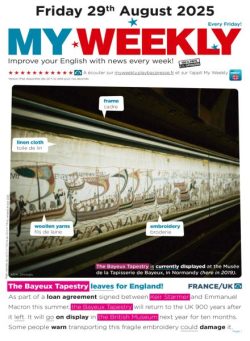 My Weekly fr – 29 Aout 2025