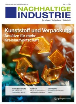Nachhaltige Industrie – Nr 3 2025