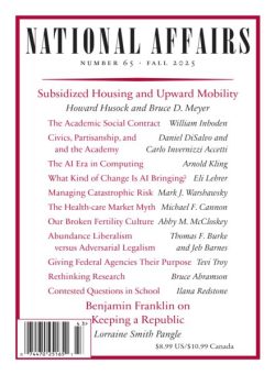 National Affairs – Fall 2025